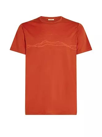 ICEBREAKER | Camiseta funcional de hombre Mount Pulse 150 Tech | kupfer